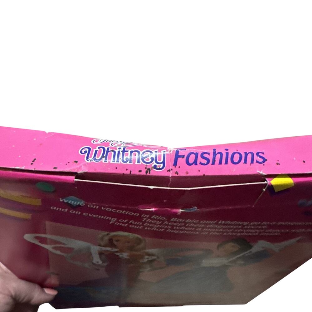 Vintage 1986 Barbie Jewel Secrets Whitney Fashion Storybook NIB Damaged Box - Picture 6 of 8